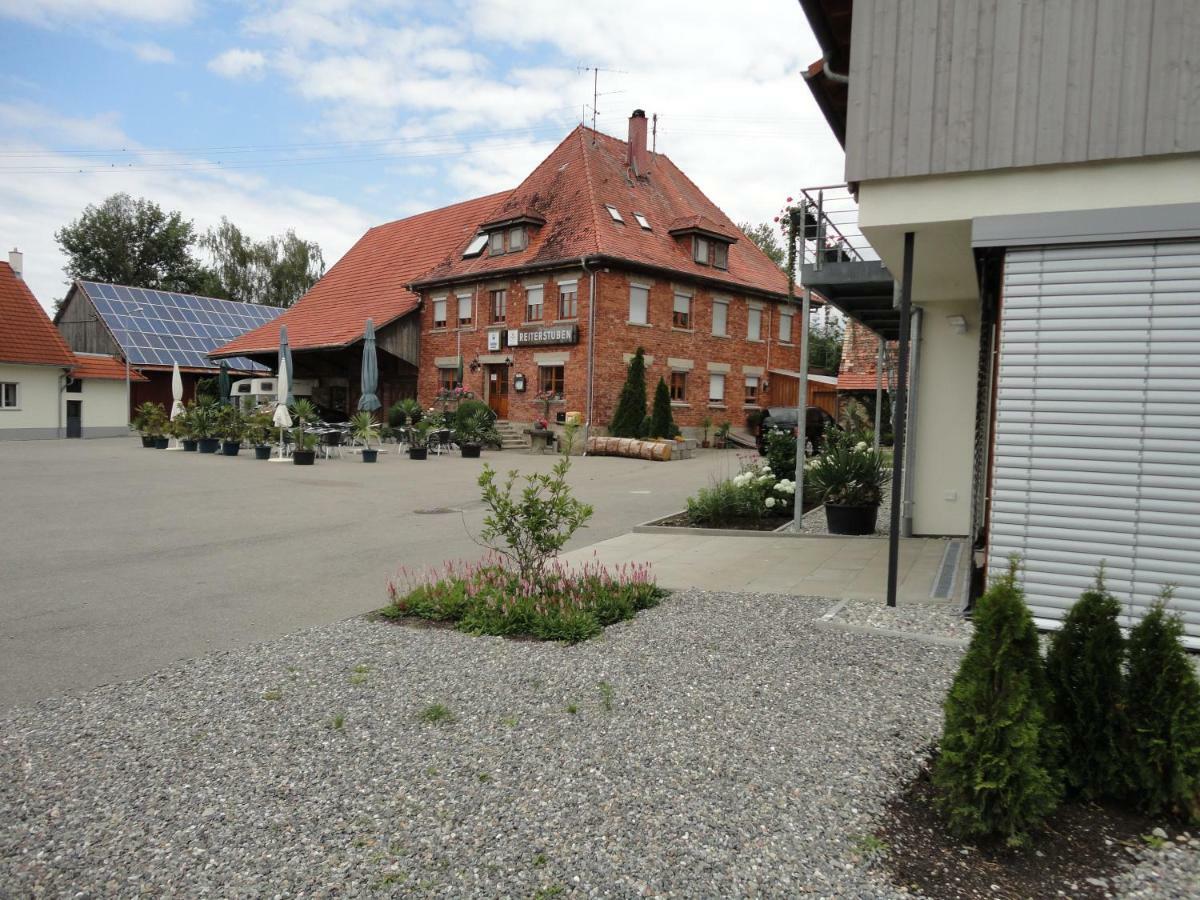 Gasthof Reiterstuben Hoßkirch Exteriör bild